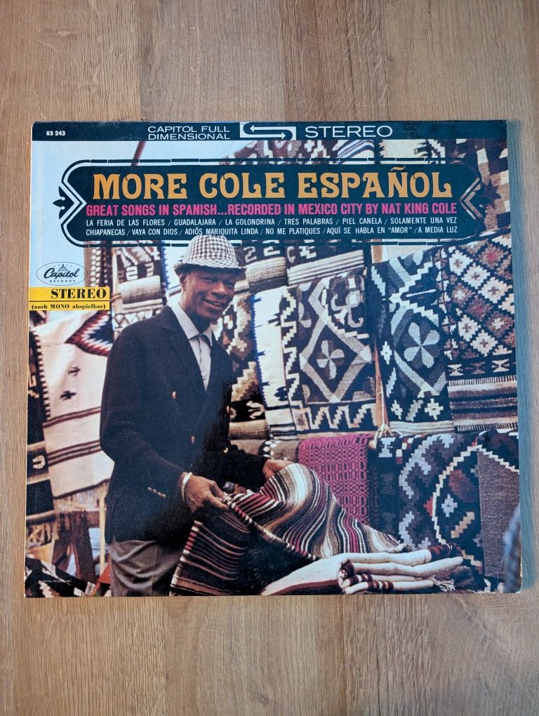 Nat King Cole - More Cole Español LP 1966 GER EX