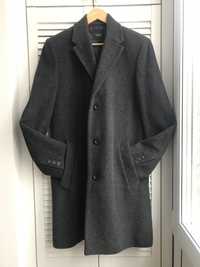 Чоловіче елелгантне строге пальто вовна тепле 48-50 розмір