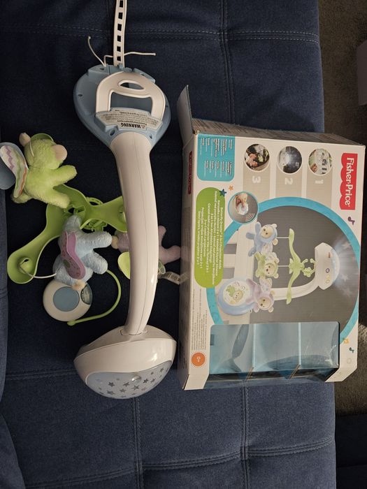 Fisher Price INTERAKTYWNA KARUZELA z projektorem 3W1