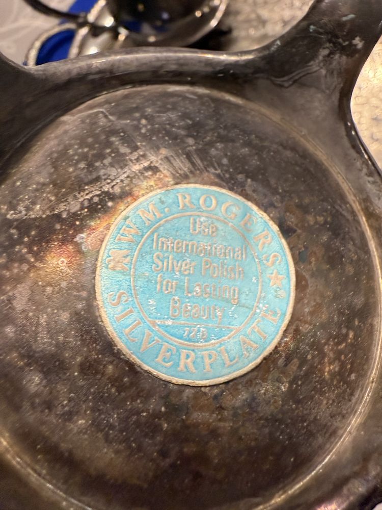 WM Rogers Platerowane Srebro Zestaw do kawy i herbaty