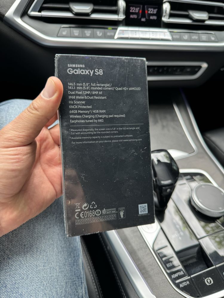 Samsung Galaxy S8 Midnight Black SM-G950U