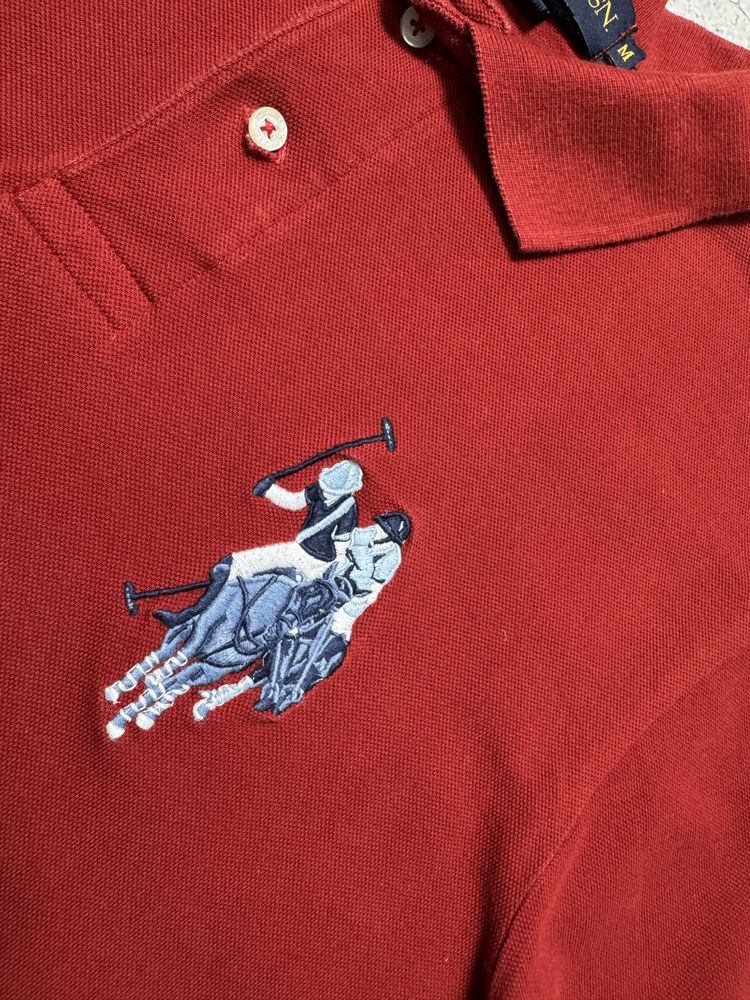 Мужская Футболка Поло Polo Ralph Lauren US Polo ASSN #3 Размер M