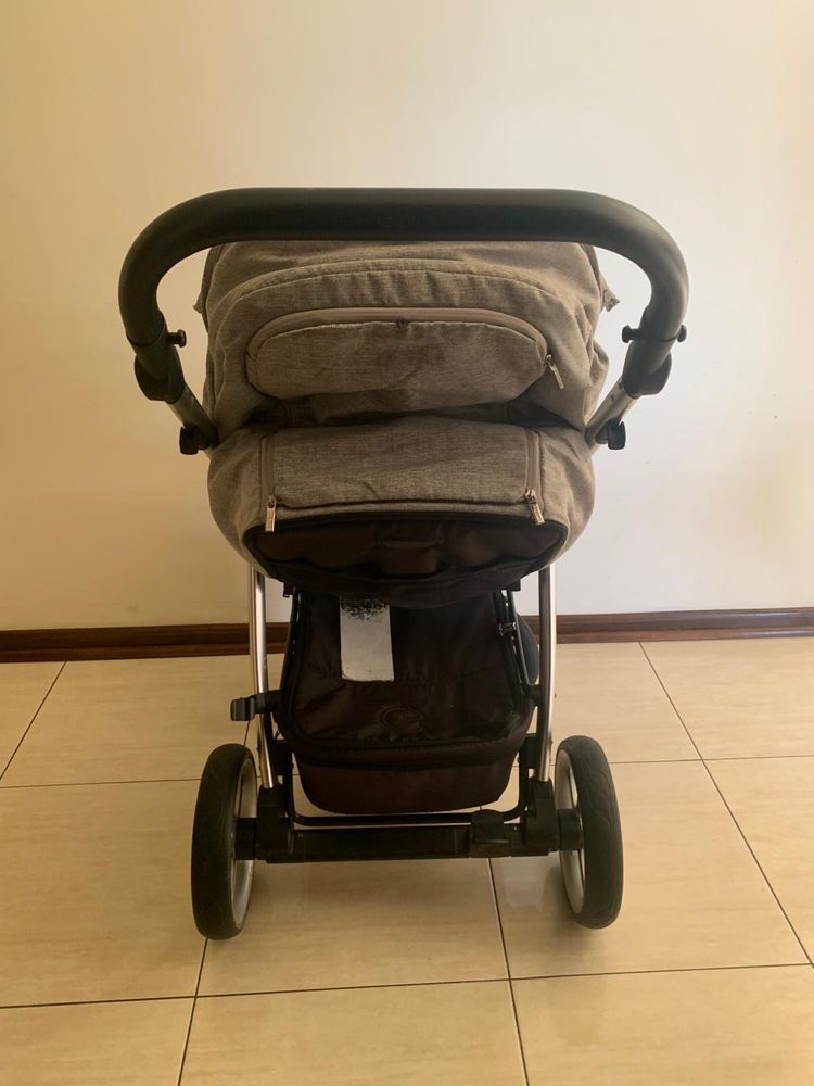 Wózek 2w1 Espiro Next 2.1 melange gray z 2021