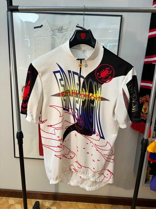 koszulka kolarska vintage Castelli Energy XL