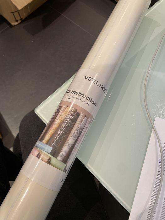 Okleina vinylowa Folia samoprzylepna bezowe drewno 60x900cm