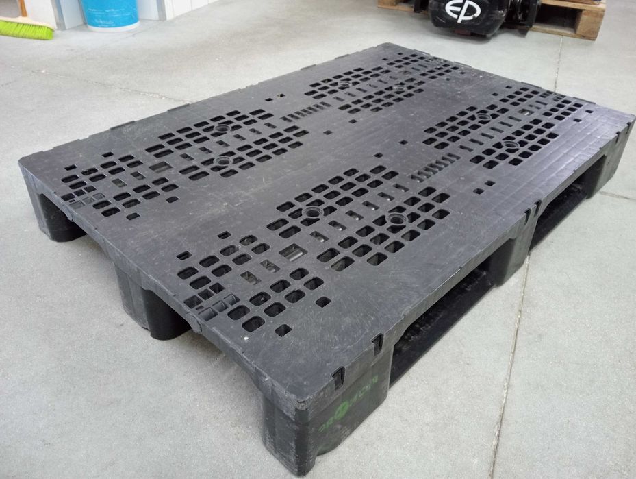 Euro Palete usada de plástico reforçada (1200x800)