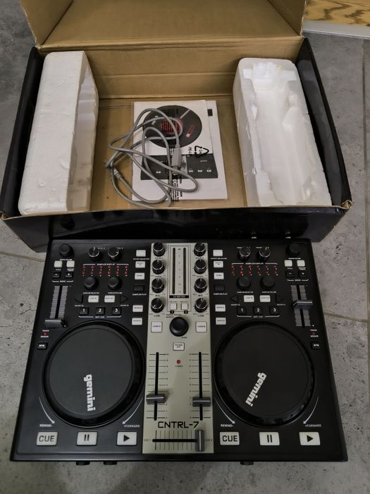 Gemini cntrl7 kontroler DJ virtual dj
