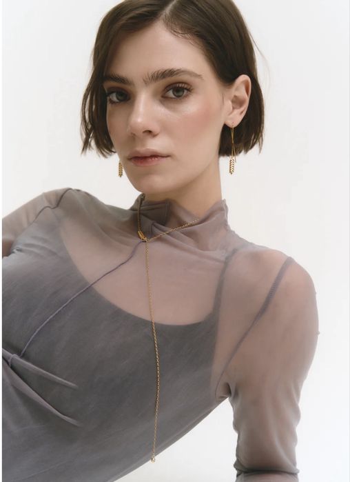 Сережки і підвіска «Цілунок сонця» пшеничні колоски Ні грама драми