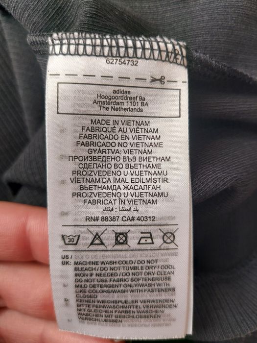 Sukienka mini Adidas mała czarna r.XS, S