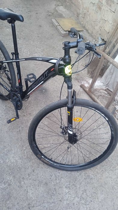 Велосипед Azimut Nevada D 29" размер L рама 19 Черно-белый