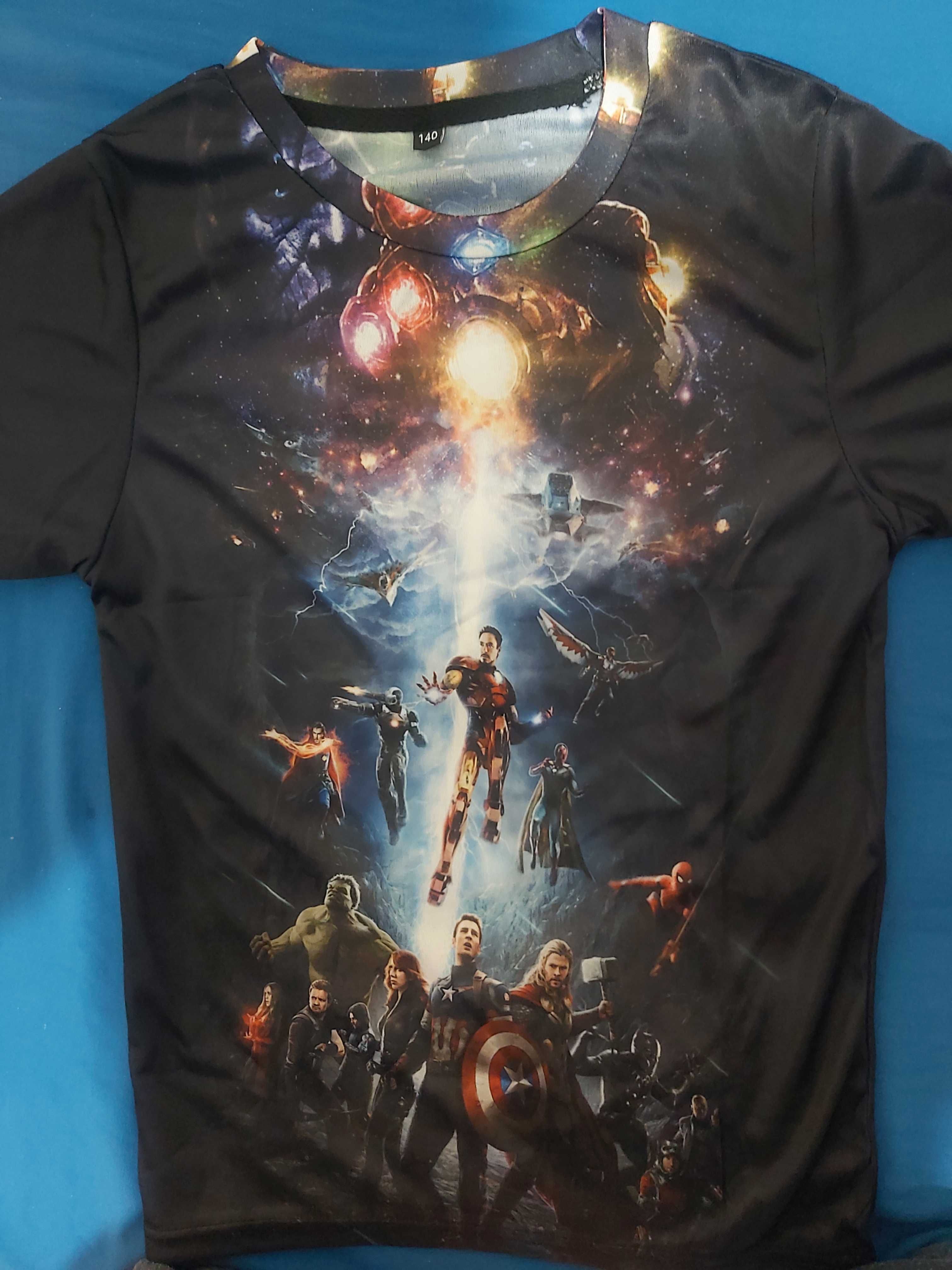 Koszulka t shirt dziecięca avengers 140