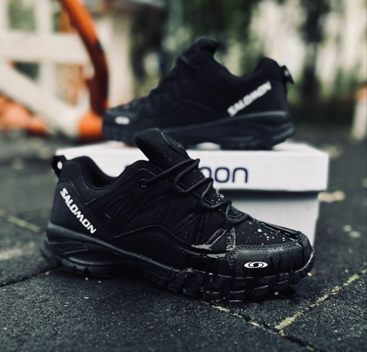 Salomon Speed Cross Pro Gote-Tex Black термо кросовки Саломон Саламон