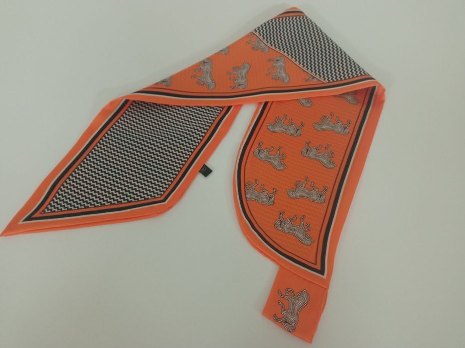 Apaszka/ krawatka/ wzór Hermes