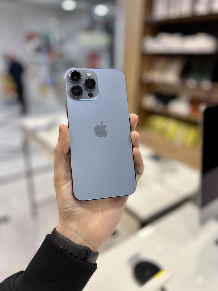 Айфон 13 Pro Max 128Gb Sierra Blue 96% АКБ (599$) Доставка/Рассрочка
