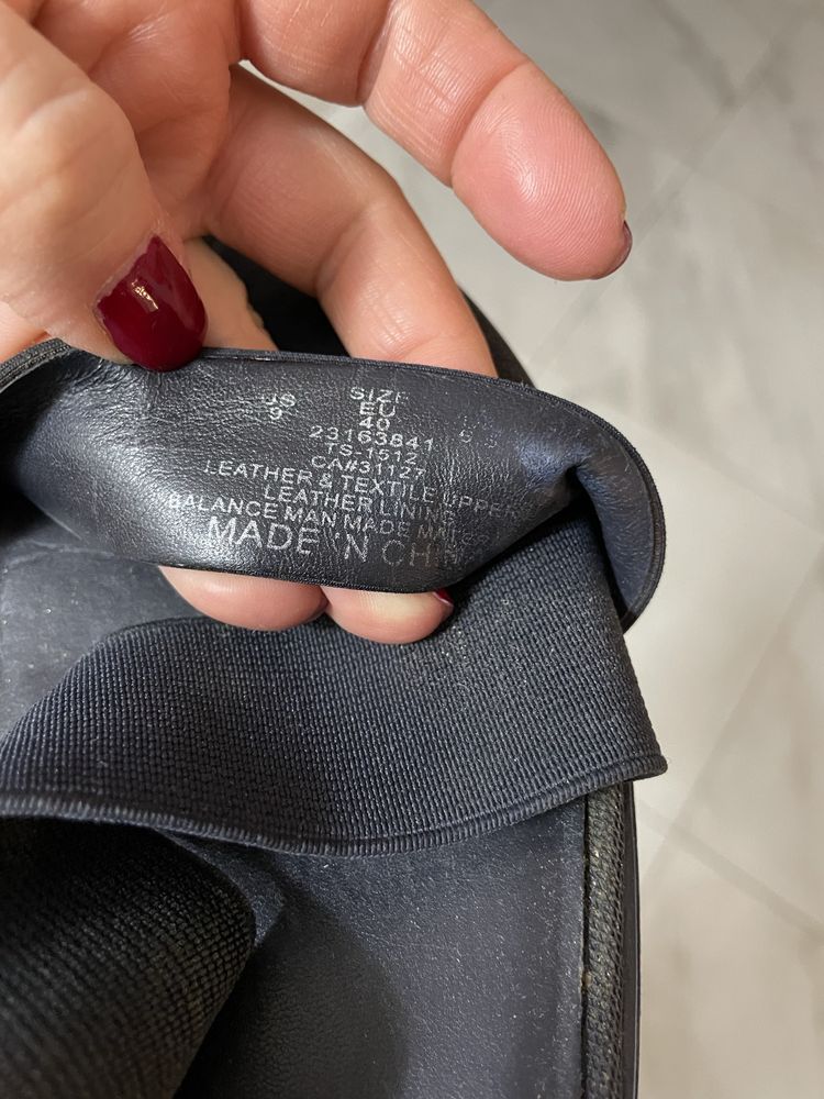 Sandały DKNY rzepy koturny platforma