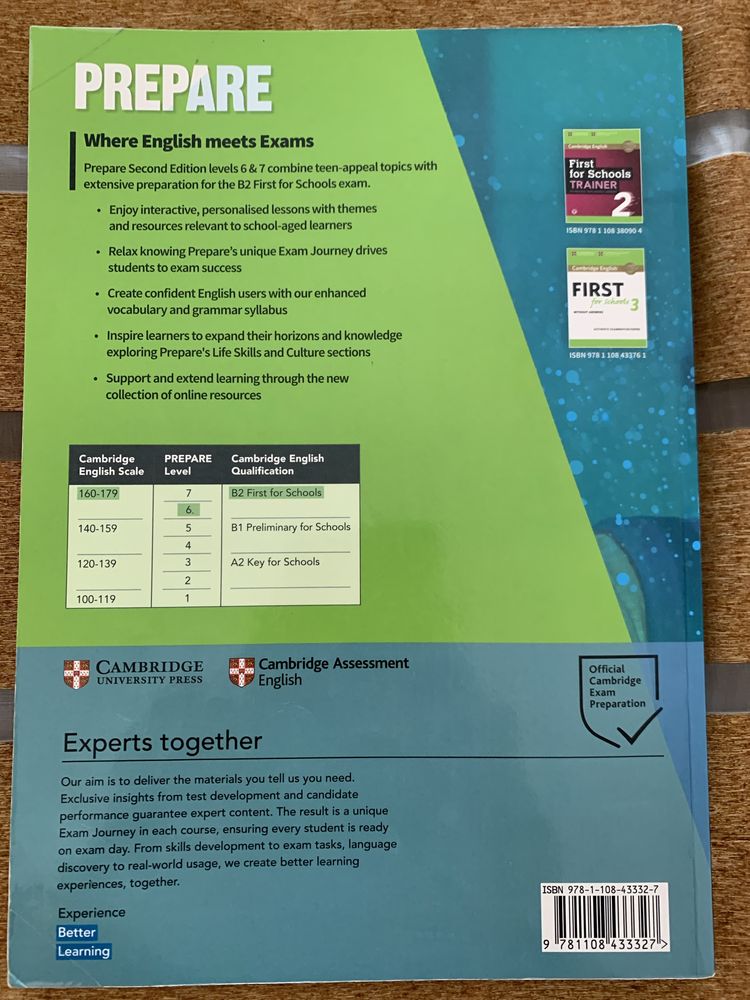Livros Inglês preparação para exame Cambridge B2