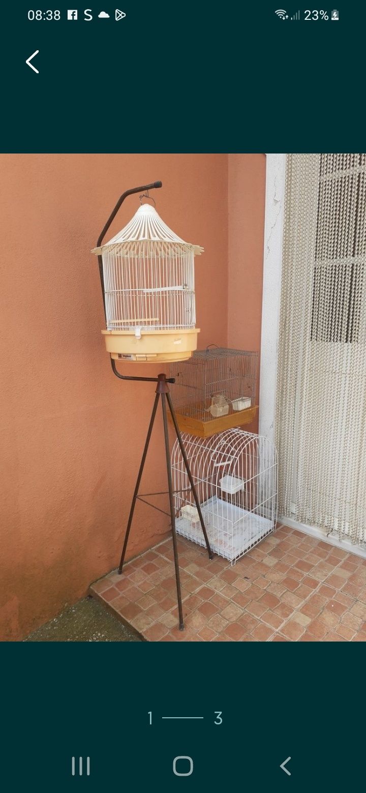 Gaiolas para pássaros