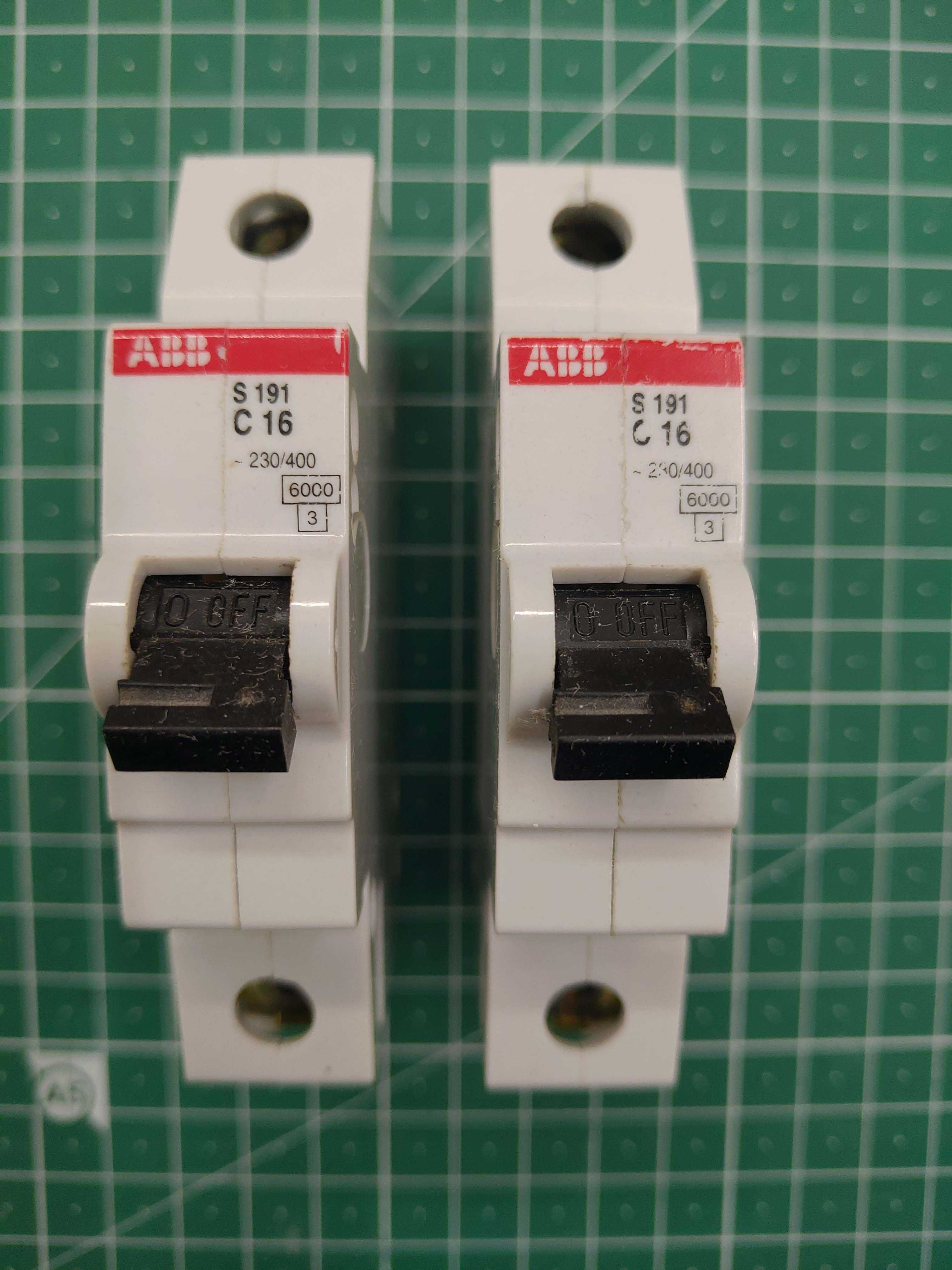 Автоматический выключатель ABB S191 1P C16 6 kA