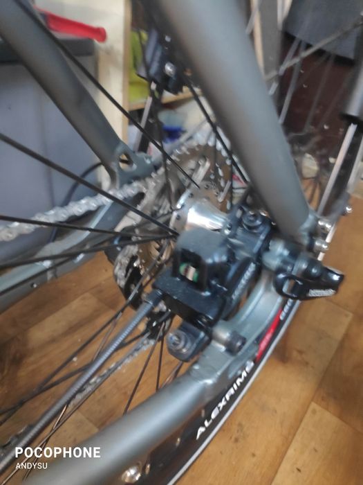 Rower elektryczny na Shimano steps .