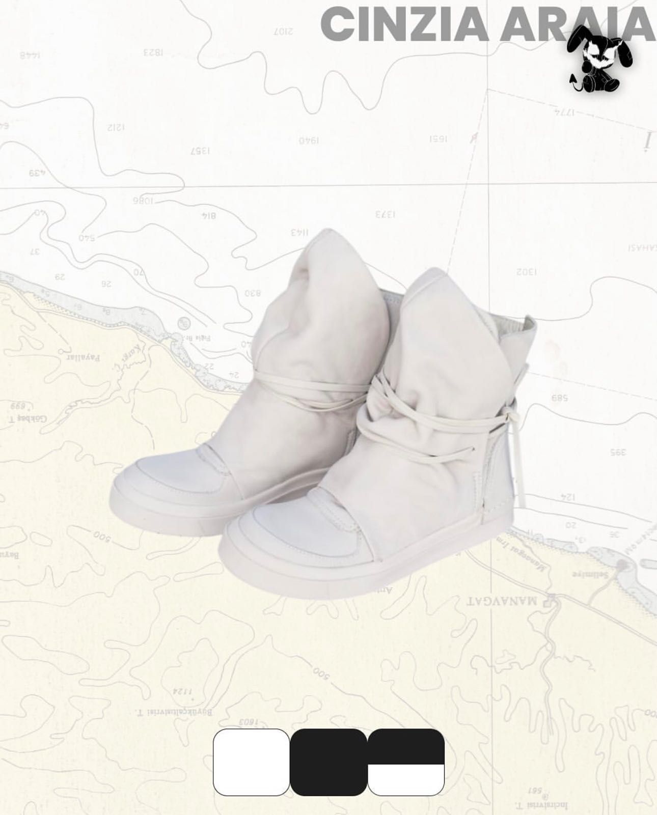 Cinza araia sneakers
