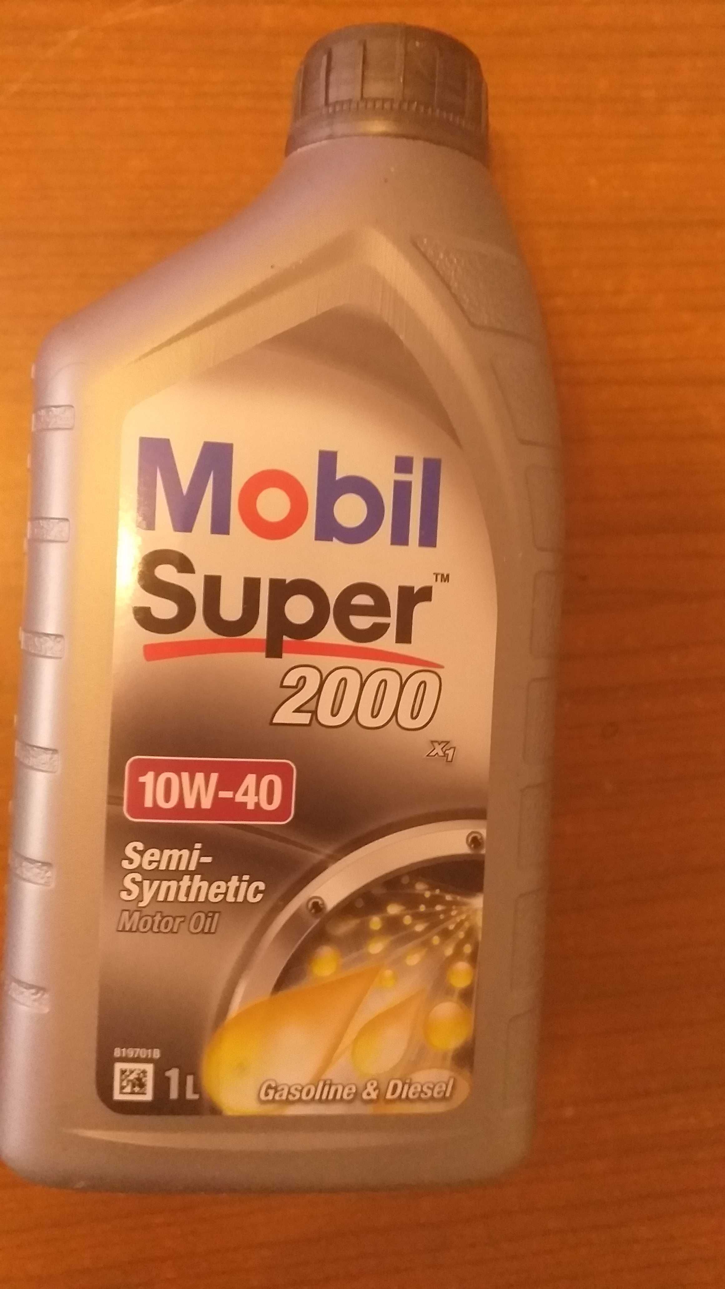 Olej mobil 10W-40 Super 2000