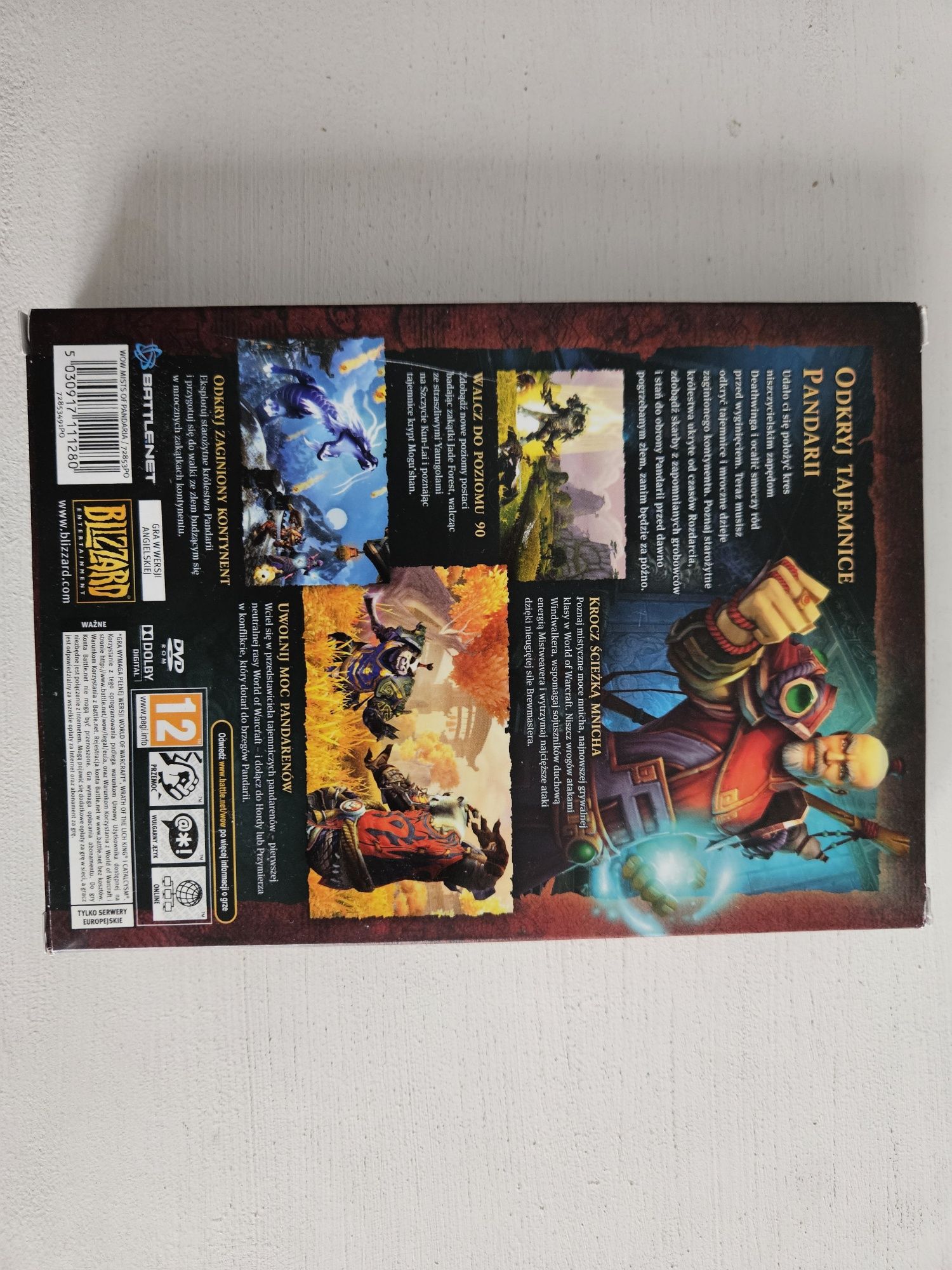 Gra World of Warcraft Mists of Pandaria