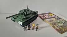 Czołg T-34 cobi bitwa o berlin
- w zestawie figurki i gazetki
-
