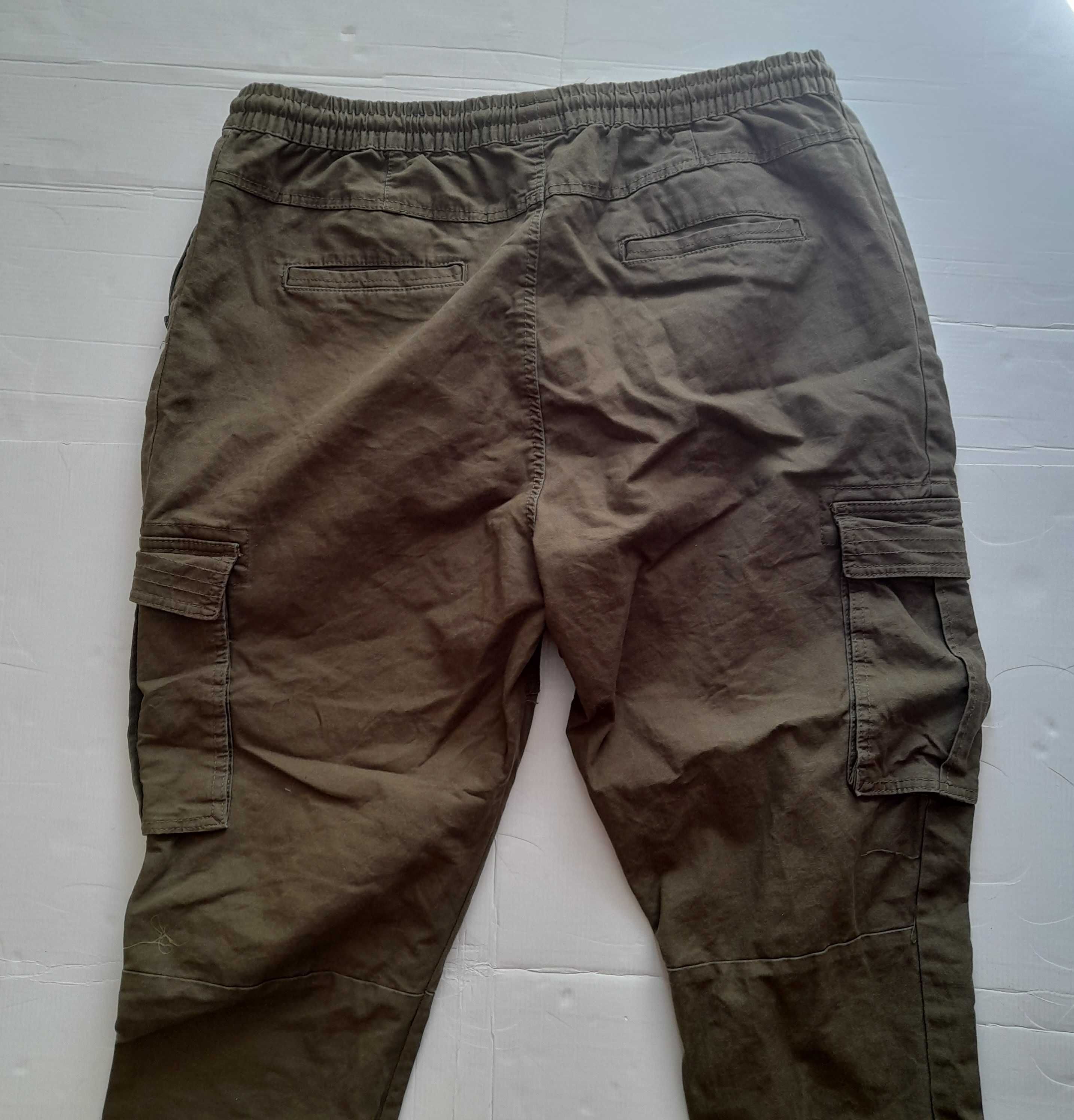 Denim Co jogger khaki męskie spodnie 2XL