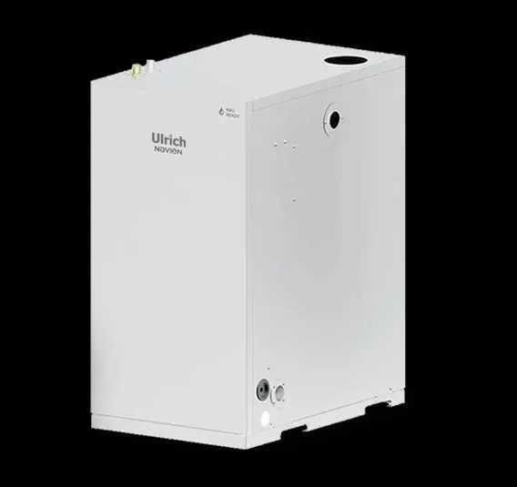 Kocioł olejowy kondensacyjn dwufunkcyjny Ulrich LCB500 35kW mały lekki