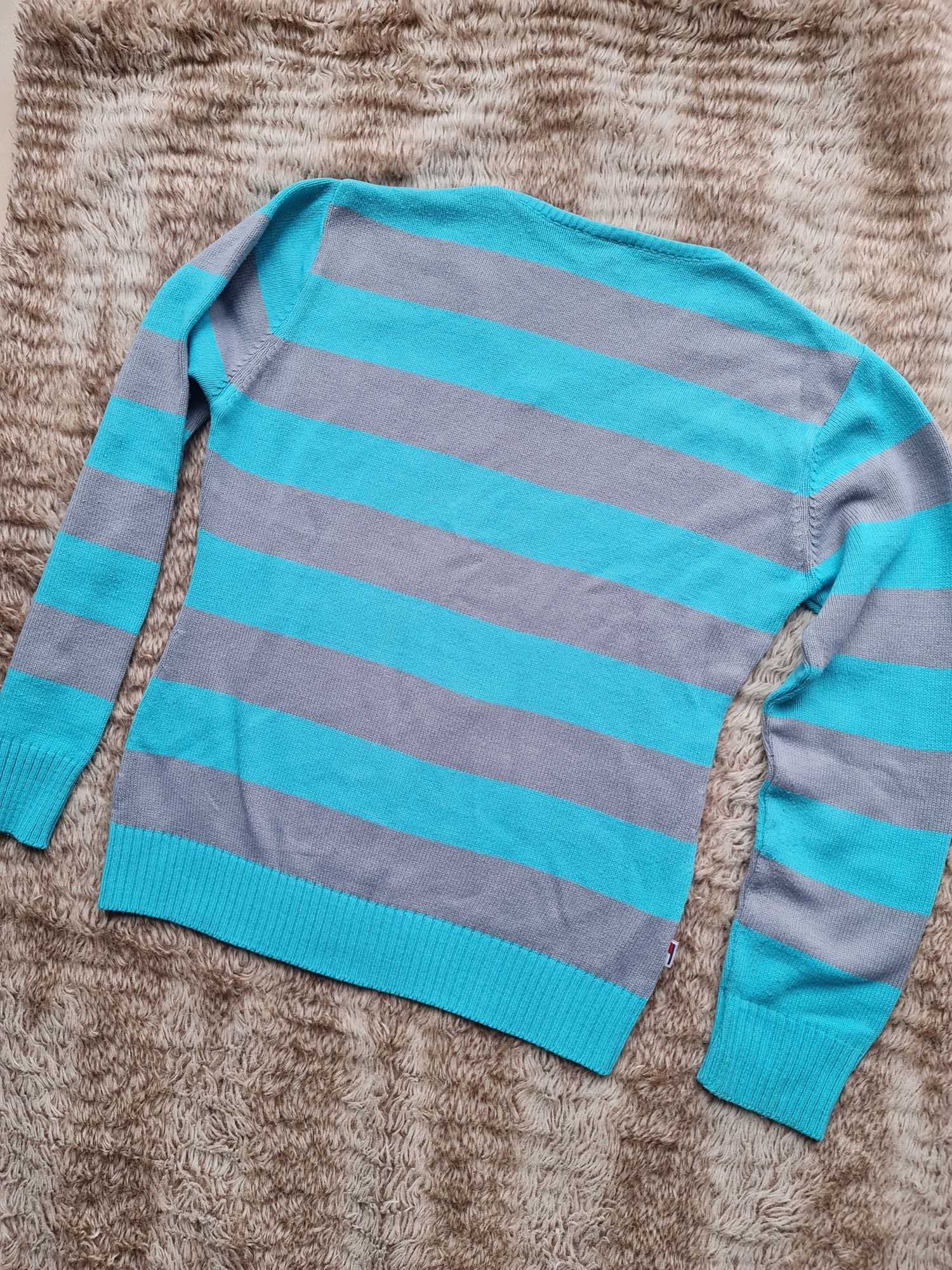 Sweter Tommy Hilfiger, roz. S, super wzór