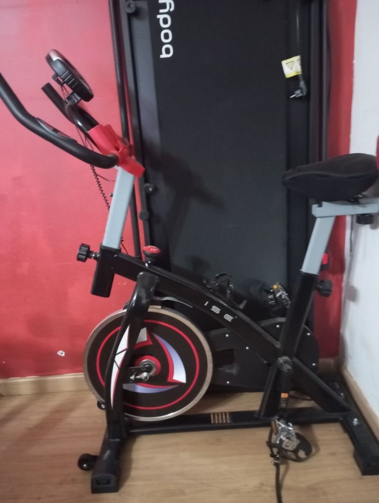 Passadeira e bicicleta semi novos