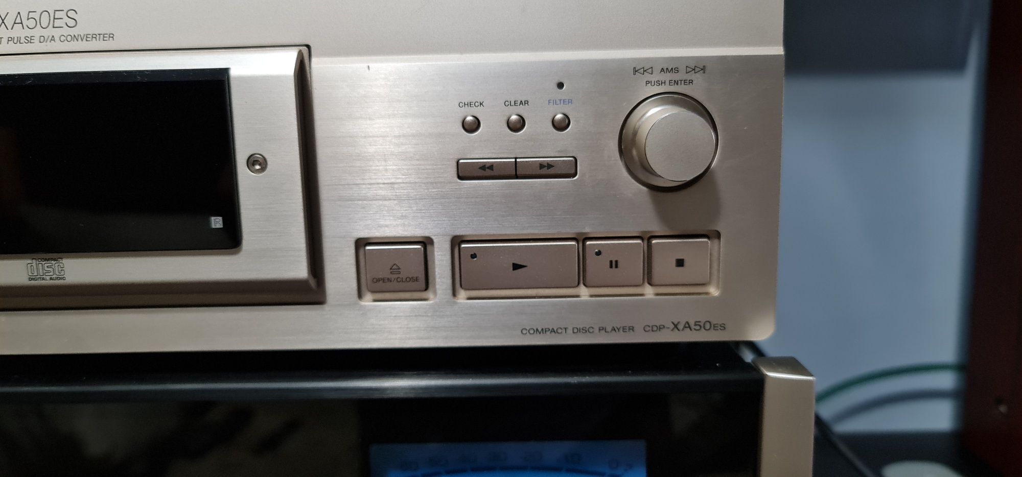 Sony cdp-xa50es champanhe