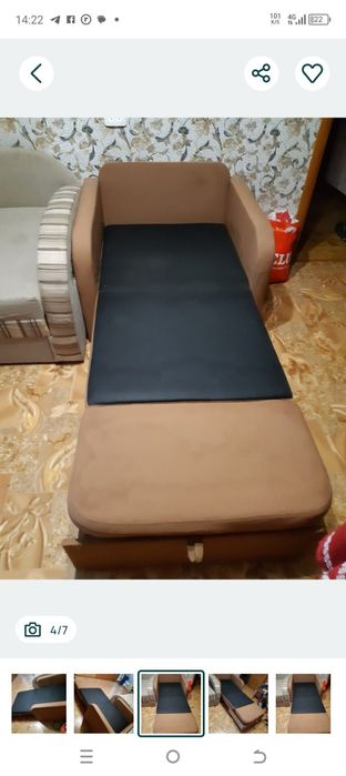 Продам кресло разложное