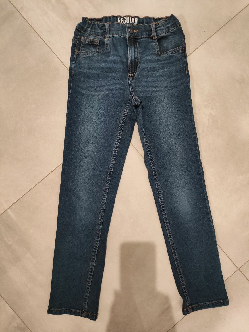 Spodnie jeans chłopięce 158 Smyk