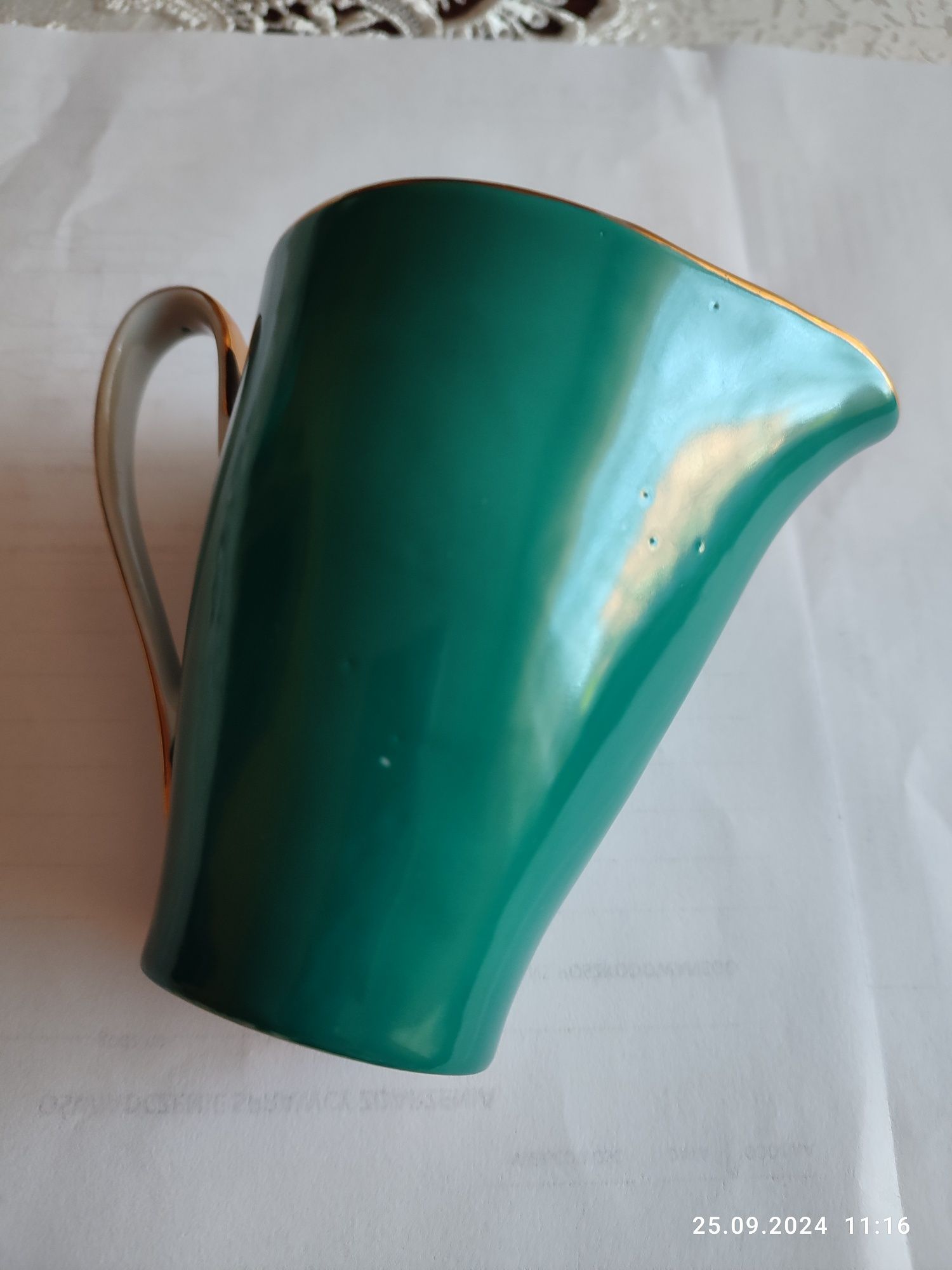 Porcelana Ćmielów zestaw kawowy 6 szt.