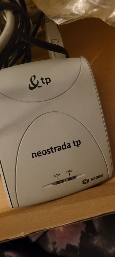 Modem Sagem zestaw instalacyjny dla usługi neostrada