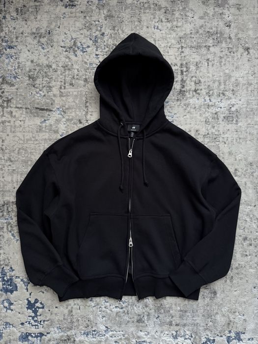 Зіп-Худі H&M Oversized Fit Boxy Zip Hoodie