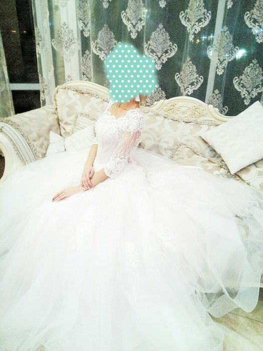 Свадебное платье пышное