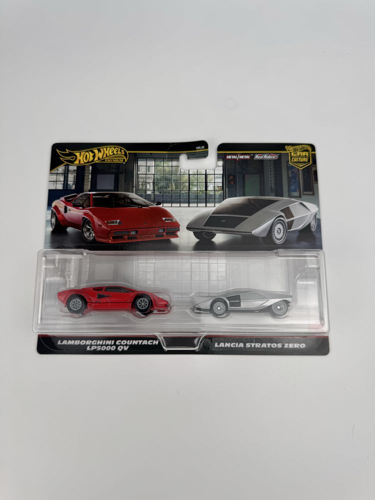 Hot Wheels Lamborghini Lancia 2pak 2pack Premium