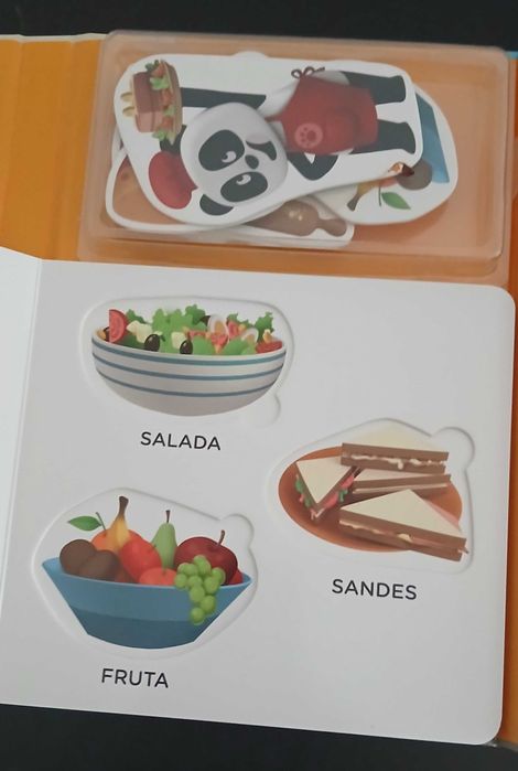 Panda - Na cozinha: com peças para encaixar (novo, ainda embalado)