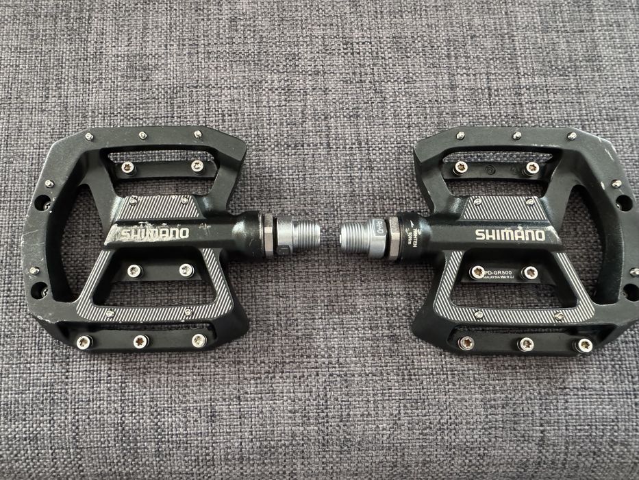 SHIMANO PD-GR500 pedały platformowe MTB Trail enduro Dirt crankbrother