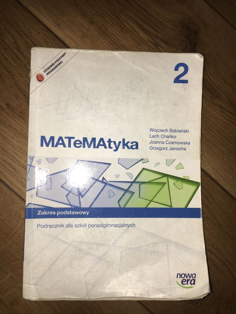 Ksiązki do technikum (Matematyka, Geografia)