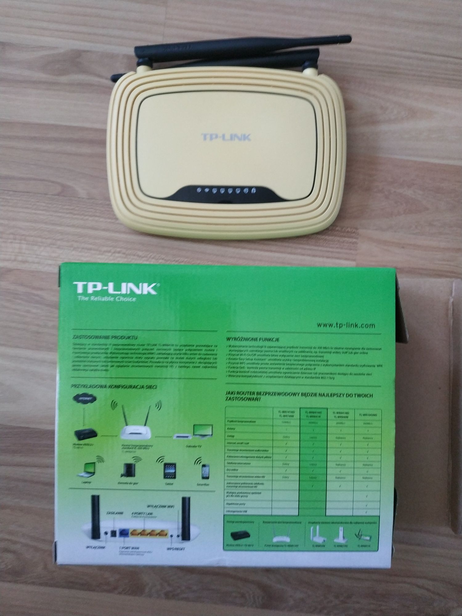 Router 5dBi TL-ER841N fajny prosty Wi-Fi bezprzewodowy