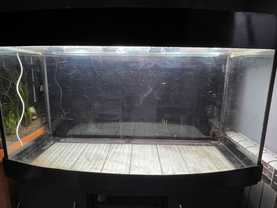 Панорамный акваріум 300 л.