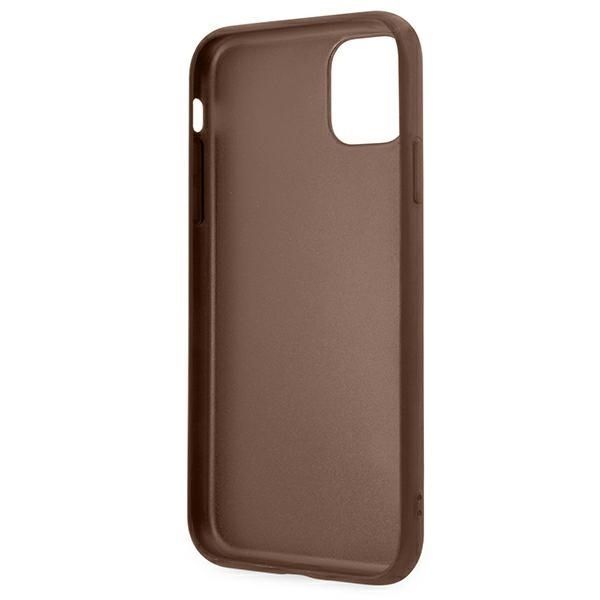 Etui Guess Guhcn61G4Gfbr na iPhone 11/Xr 6,1'' Brązowe/Brown