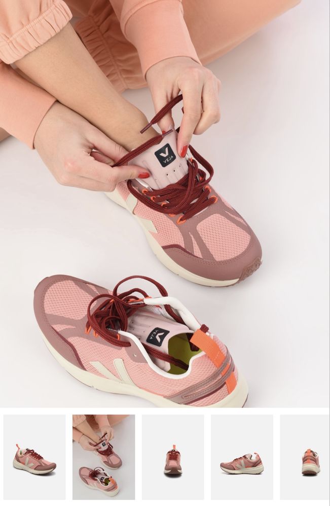 Как новые, премиальные кроссовки Veja, Франция, 39-40