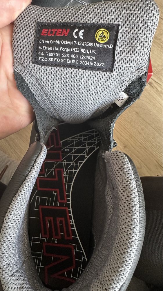 Buty robocze Elten Reaction XXT Mid roz. 44