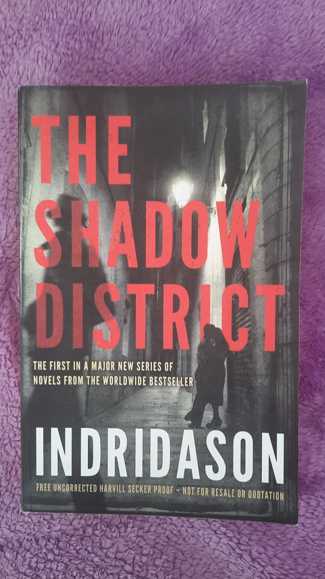 The Shadow District
by Arnaldur Indridason