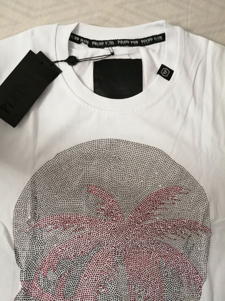 NOWA męska koszulka Philipp Plein t-shirt PP bluzka czacha XXL