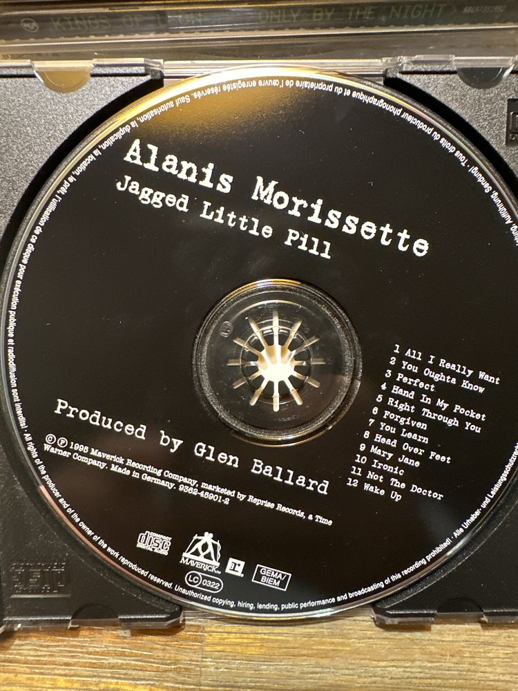 CD Alanis Morisette jagged little pill